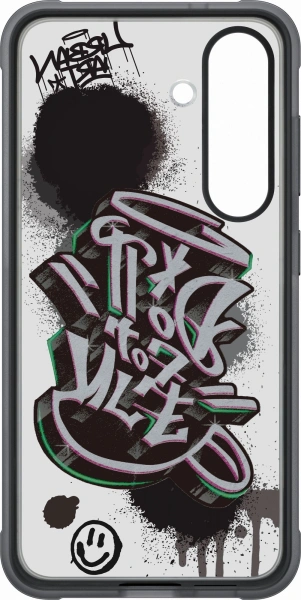 Чехол (клип-кейс) Samsung для Samsung Galaxy S25 Rugged Flipsuit Case S25 черный/прозрачный (EF-JS931CBEGRU)