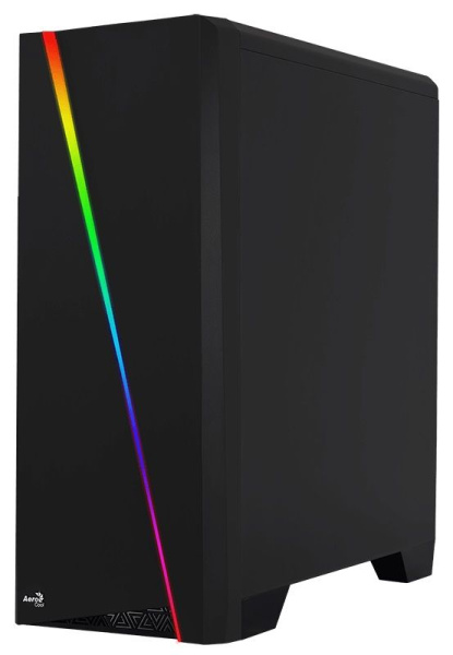 Корпус Aerocool Cylon черный без БП ATX 1x120mm 2xUSB2.0 1xUSB3.0 audio CardReader bott PSU