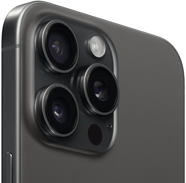 Смартфон Apple iPhone 15 Pro Max A3105 512Gb черн.тит. 3G 4G 1Sim 6.7" OLED 1290x2796 iOS 17 48Mpix