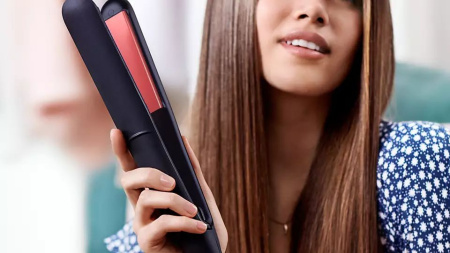 Выпрямитель Philips BHS376/00 черный (макс.темп.:230С)
