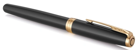 Ручка роллер Parker Sonnet Core T530 (CW1931496) LaqBlack GT F черн. черн. подар.кор.