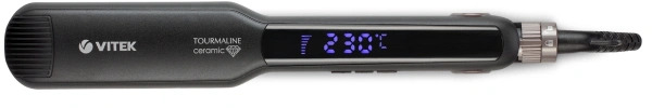Выпрямитель Vitek VT-8416 60Вт черный макс.темп.:230С покрытие:керамико-турмалиновое
