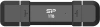 Накопитель SSD Silicon Power USB-C 1TB SP001TBUC3S72V1K DS72 1.8" черный USB-A