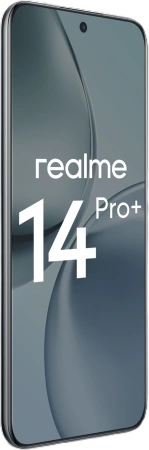 Смартфон Realme RMX5051 14 Pro+ 256Gb 8Gb серый моноблок 3G 4G 6.83" 1272x2800 Android 14 50Mpix 802.11 a/b/g/n/ac/ax NFC GPS GSM900/1800 GSM1900 TouchSc Protect