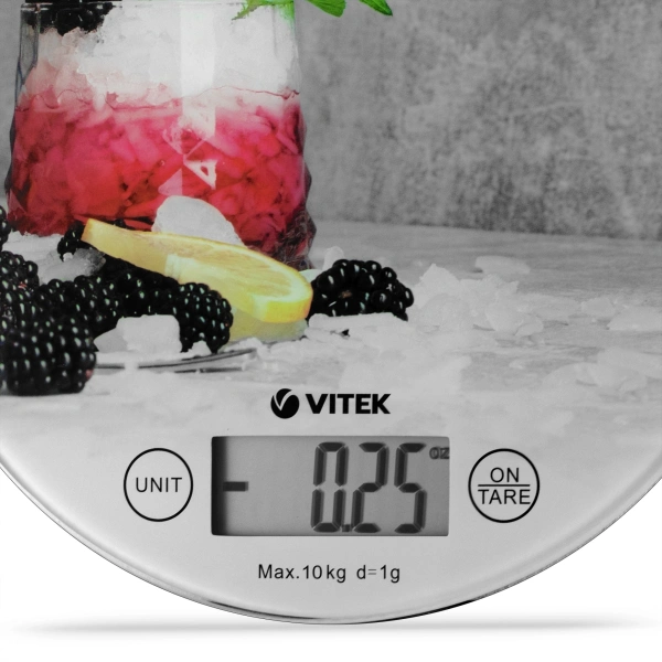 Весы кухонные электронные Vitek Harmony VT-8025 макс.вес:10кг