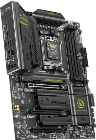 Материнская плата MSI MAG B850 TOMAHAWK MAX WIFI  SocketAM5 AMD B850 4xDDR5 ATX AC`97 8ch(7.1) 5Gigabit RAID+HDMI