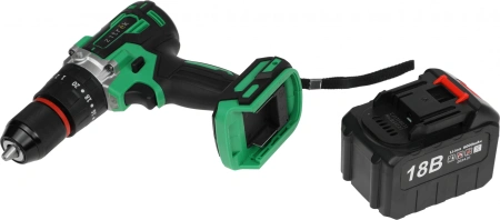 Дрель-шуруповерт Zitrek Green Impact 18V 1800Вт аккум. патрон:быстрозажимной (кейс в комплекте) (063