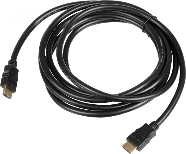 Кабель соединительный аудио-видео HDMI (m)/HDMI (m) 3м. позолоч.конт. черный (1497547)