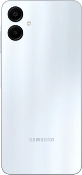 Смартфон Samsung SM-A065F Galaxy A06 128Gb 4Gb голубой моноблок 3G 4G 2Sim 6.7" 720x1600 Android 14 50Mpix 802.11 a/b/g/n/ac GPS GSM900/1800 GSM1900 TouchSc microSD max1024Gb