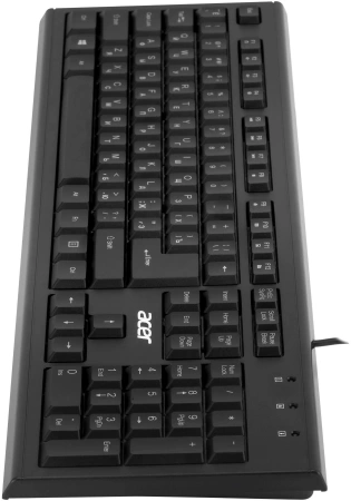Клавиатура Acer OKW120 черный USB (ZL.KBDEE.006)