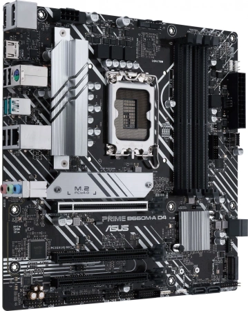 Материнская плата Asus PRIME B660M-A D4-CSM Soc-1700 Intel B660 4xDDR4 mATX AC`97 8ch(7.1) GbLAN RAI