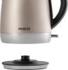 Чайник Red Solution RK-M1552 1.7л. 2100Вт розовый (нерж.сталь/пластик)