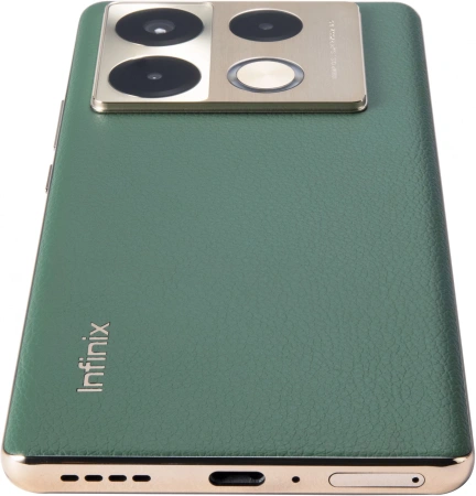 Смартфон Infinix Note 40 Pro X6850 256Gb 12Gb зеленый 3G 4G 2Sim 6.78" AMOLED 1080x2436 And14 108Mpi