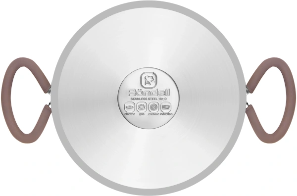 Кастрюля Rondell Etery RDS-1599 3.1л. d=20см (с крышкой) стальной