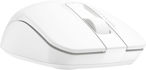 Мышь A4Tech Fstyler FB12S белый оптическая 1200dpi silent беспров. BT/Radio USB 2but (FB12S USB WHITE)