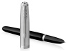Ручка перьев. Parker 51 Core (CW2123491) Black CT F сталь нержавеющая подар.кор.