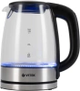 Чайник электрический Vitek VT-8828 1.7л. 2200Вт серебристый корпус: стекло/металл