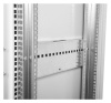 Шкаф серверный ЦМО (ШТК-М-42.6.10-1ААА-9005) напольный 42U 600x1000мм пер.дв.стекл задн.дв.стал.лист 2 бок.пан. направл.под закл.гайки 1010кг черный 133кг IP20