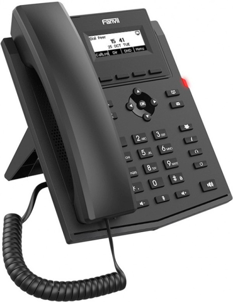 Телефон IP Fanvil X301P черный
