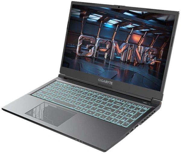 Ноутбук Gigabyte G5 i7 12650H/16Gb/SSD512Gb/RTX4060 8Gb/15.6"/IPS/FHD/W11H/black