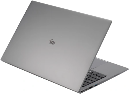 Ноутбук IRU Planio 15INP N-series N100 8Gb SSD256Gb Intel UHD Graphics 15.6" IPS FHD (1920x1080) Windows 11 Professional grey WiFi BT Cam 5000mAh (2023736)