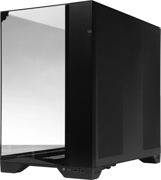 Корпус Lian-Li O11 Vision черный без БП ATX 8x120mm 5x140mm 2xUSB3.0 1xUSB3.1 audio
