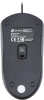 Мышь Оклик 125M черный оптическая (1200dpi) USB (3but)