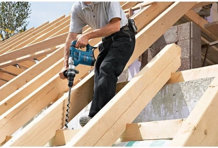 Перфоратор Bosch GBH 4-32 DFR патрон:SDS-plus уд.:4.2Дж 900Вт (кейс в комплекте)
