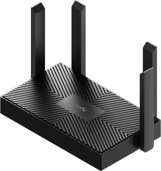 Роутер беспроводной Cudy WR1500 AX1500 10/100/1000 черный