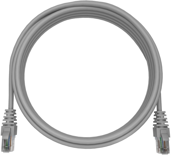 Патч-корд NTSS NTSS-PC-UTP-RJ45-5e-0.3-LSZH-GY (NTSS-PC-UTP-RJ45-5E-0.3-LSZH) UTP RJ-45 вил.-вилка R