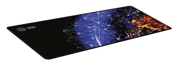 Коврик для мыши Cactus CS-MP-PRO04XXL Blue Cosmic XXL/рисунок 900x400x3мм