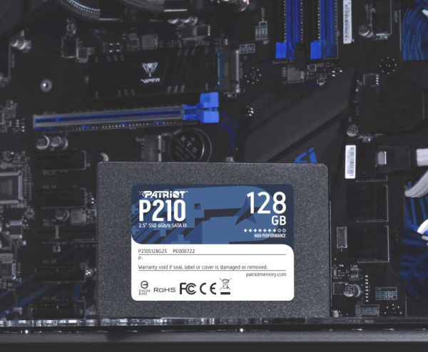Накопитель SSD Patriot SATA III 128Gb P210S128G25 P210 2.5"