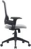 Кресло Cactus CS-MC313-BKGY черный/серый сетка/ткань