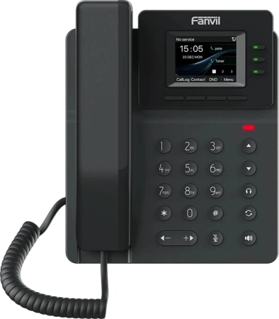 Телефон IP Fanvil V60P черный