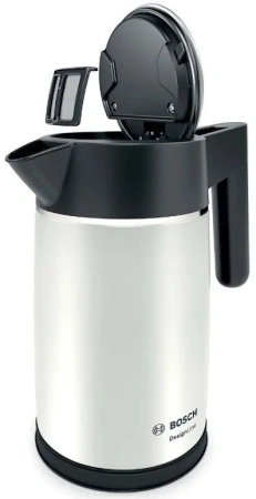 Чайник Bosch TWK5P471 1.7л. 2400Вт серый/черный (металл/пластик)