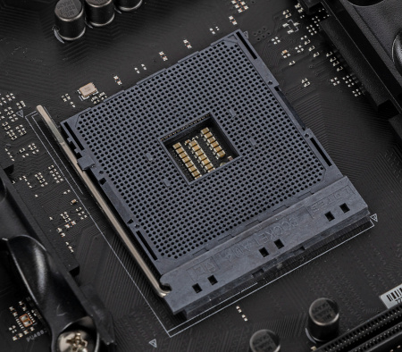 Материнская плата Asus ROG STRIX B550-F GAMING Soc-AM4 AMD B550 4xDDR4 ATX AC`97 8ch(7.1) 2.5Gg RAID+HDMI+DP