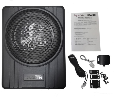 Сабвуфер автомобильный Prology Box-10 120Вт активный (25см/10")
