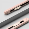 Нож канцелярский Deli ENS063 PINK ENS063 Nusign шир.лез.9мм выдвижное лезвие фиксатор усиленный сталь розовый