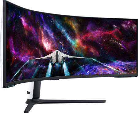 Монитор Samsung 57" S57CG952NI VA Dual UHD чер HDMI DP USB HAS Piv 240Hz 420cd In Cur