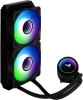 Система водяного охлаждения Aerocool Mirage L240 Black ARGB Soc-AM5/AM4/1151/1200/2066/1700 4-pin 20