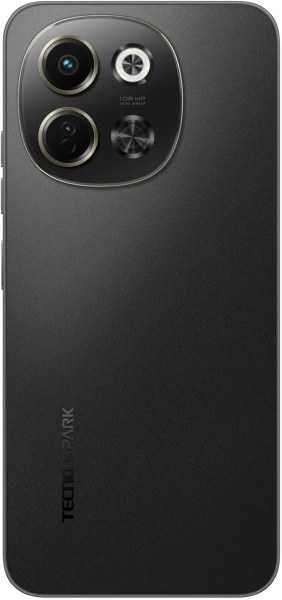 Смартфон Tecno Spark 30 5G 128Gb 6Gb черный моноблок 3G 4G 2Sim 6.67" 720x1600 Android 14 108Mpix 802.11 a/b/g/n/ac NFC GPS GSM900/1800 TouchSc Protect FM microSD max1024Gb
