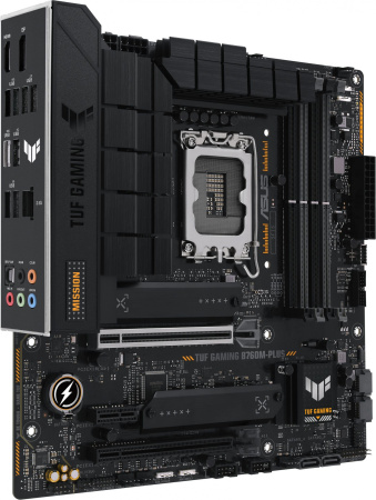 Материнская плата Asus TUF GAMING B760M-PLUS Soc-1700 Intel B760 4xDDR5 mATX AC`97 8ch(7.1) 2.5Gg RA