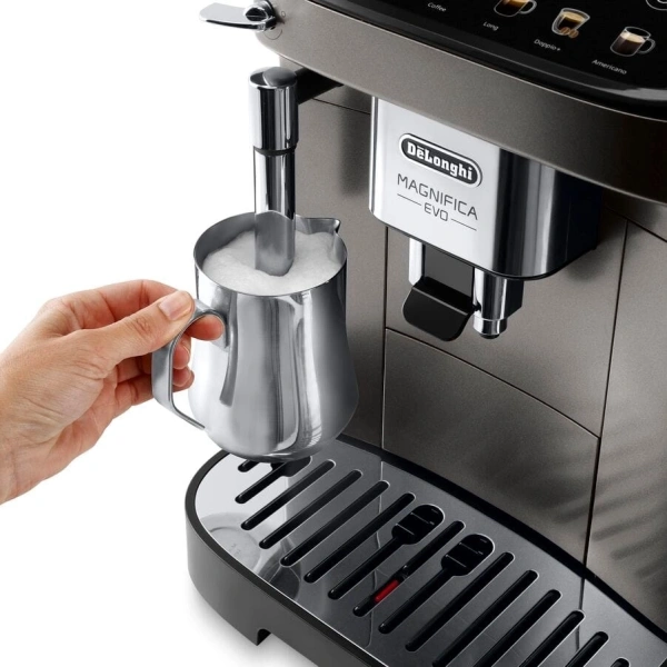 Кофемашина Delonghi Magnifica Evo ECAM290.42.TB 1450Вт титановый/черный