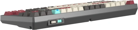 Клавиатура A4Tech Bloody WS87 механическая серый/красный USB беспроводная BT/Radio Multimedia for gamer LED (WS87)