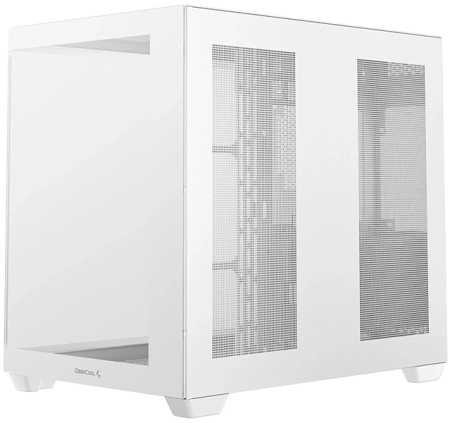 Корпус Deepcool CG530 WH белый без БП ATX 10x120mm 4x140mm 1xUSB2.0 2xUSB3.0 audio bott PSU