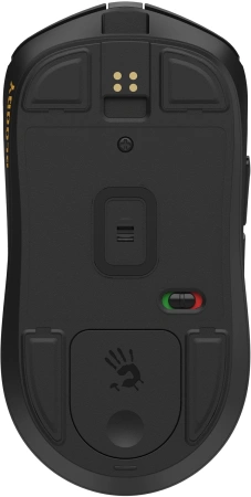 Мышь A4Tech Bloody R72 Ultra Duo черный/рисунок оптическая 20000dpi беспров. USB/USB-C 6but (R72 ULTRA DUO RENEGADEMIDNIGHT)