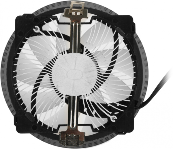 Устройство охлаждения(кулер) ID-Cooling DK-03 Rainbow RGB Soc-AM5/AM4/1200/1700/1851 черный/белый 4-pin 14-26dB 100W 250gr Ret