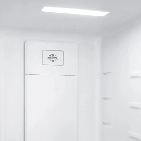 Холодильник Weissgauff WRK 185 Total NoFrost Inverter Inox 2-хкамерн. нержавеющая сталь инвертер