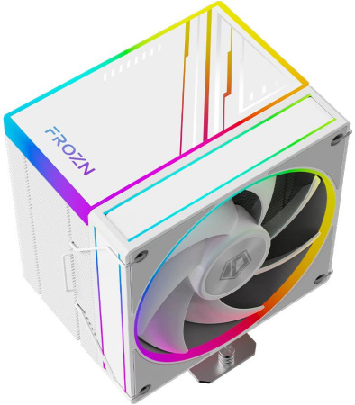 Устройство охлаждения(кулер) ID-Cooling Frozn A610 ARGB Wh Soc-AM5/AM4/1151/1200/2066/1700 4-pin 29.