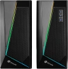 Колонки Оклик OK-125 2.0 черный 12Вт